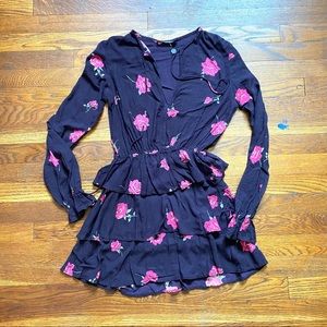 rue 21 black lace dress Black Le Stretch Lace Long Sleeve Dress main image 1